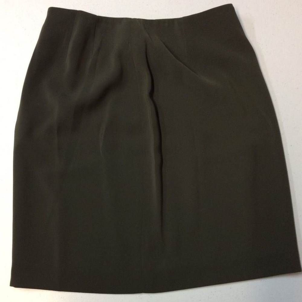Caslon Dark Green Skirt Casual Business 6 Medium